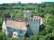 Luftaufnahme Haus Schloss Wildenstein Luftbild Schweiz Aargau